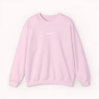 Pink sweatshirt with 'IKIRU' branding on a white background