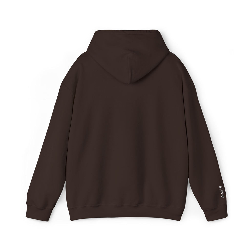 Brown hoodie on a white background
