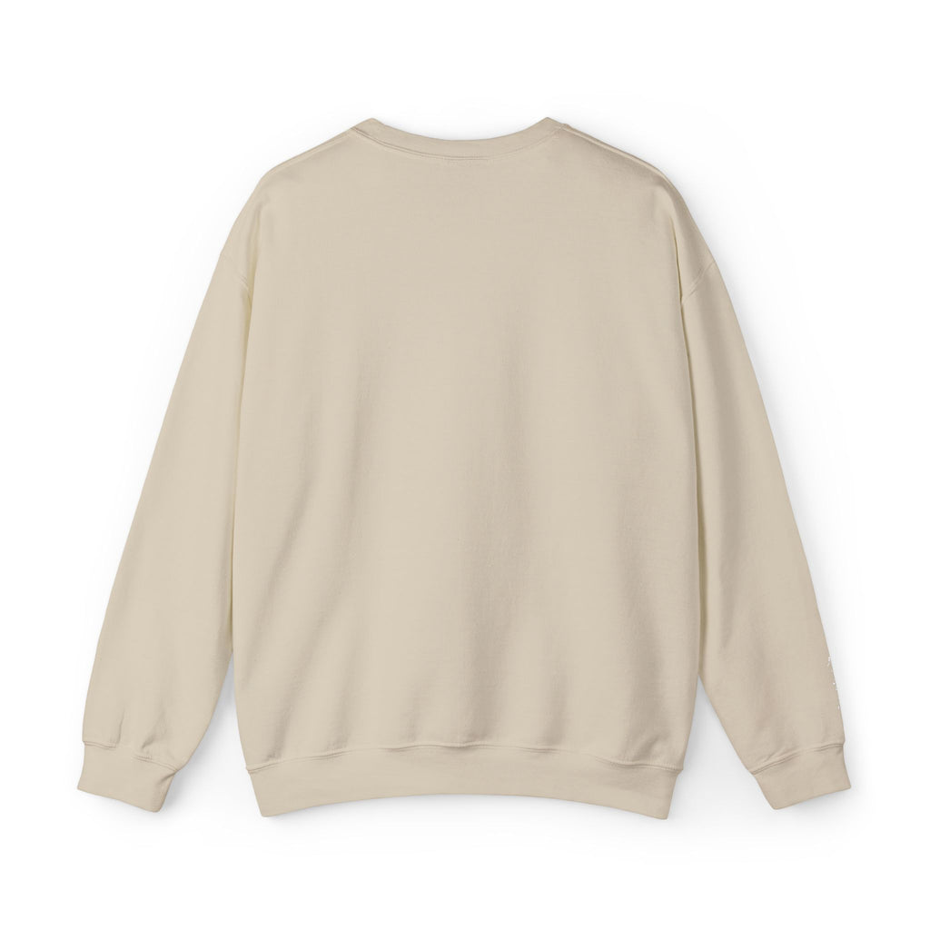 Beige sweatshirt on a white background