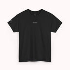 Black t-shirt with 'IKIRU' logo on a white background