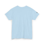 Light blue t-shirt on a white background