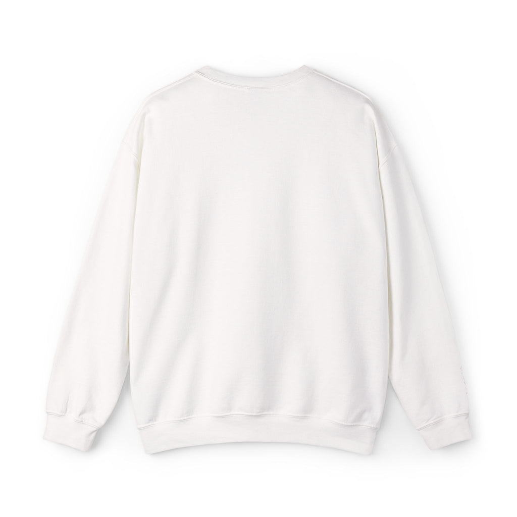 White sweatshirt on a white background