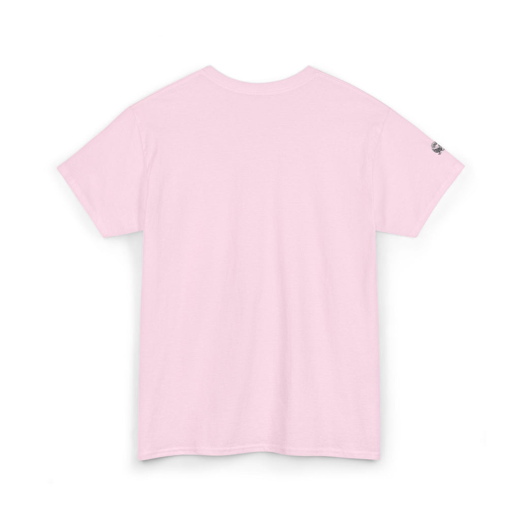 Pink t-shirt on a white background