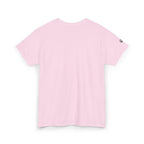 Pink t-shirt on a white background