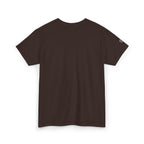 Brown t-shirt on a white background